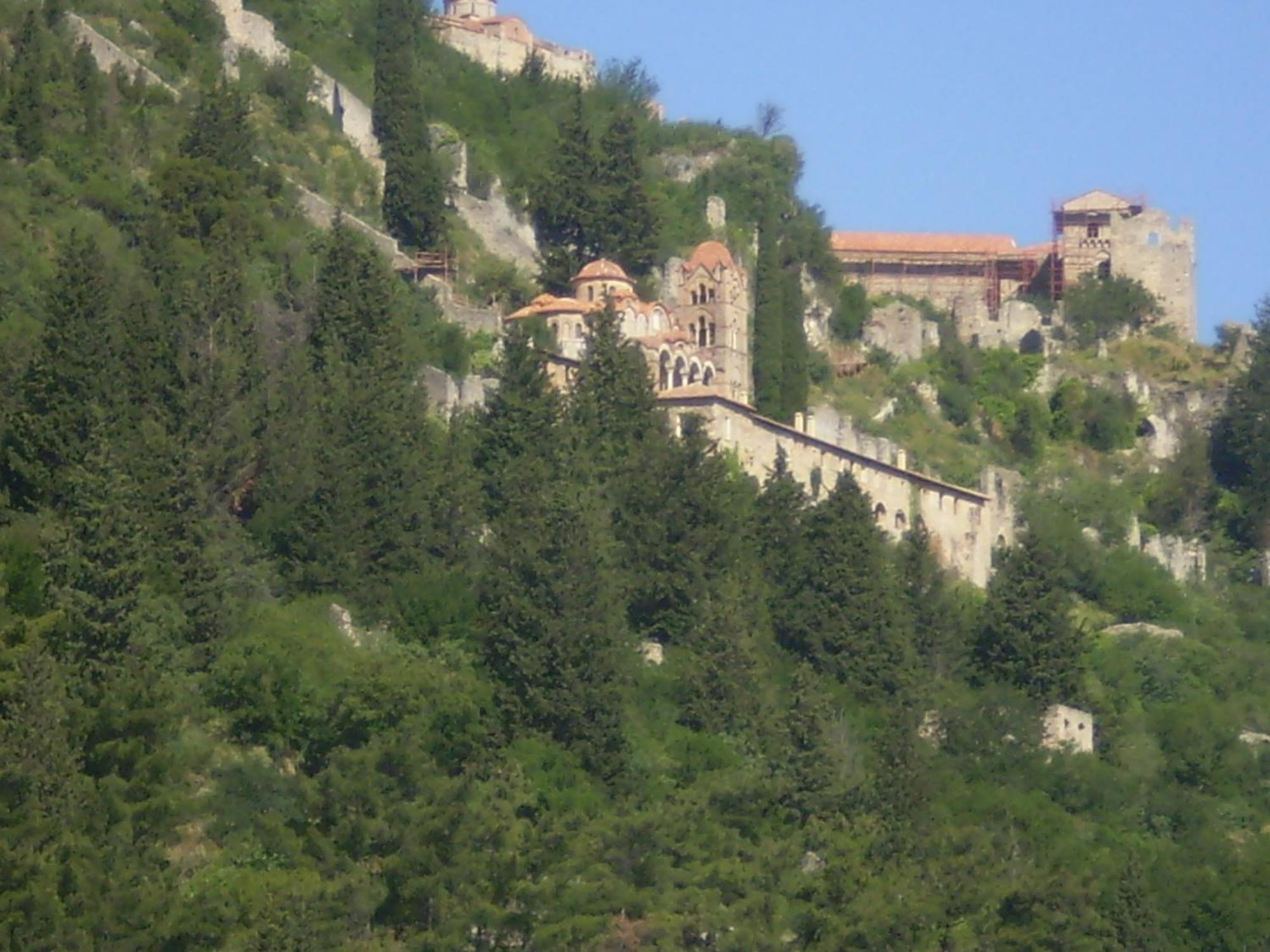 Byzantion Hotel Mystras Buitenkant foto